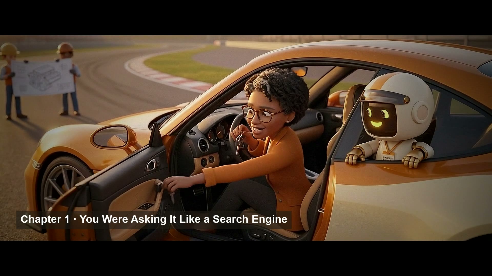Chapter 1 film: You were asking it like a search engine